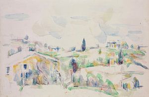 Landschap in de Provence, Paul Cézanne