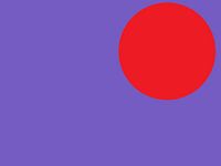 Color Blocking The Moon by Elle Hart
