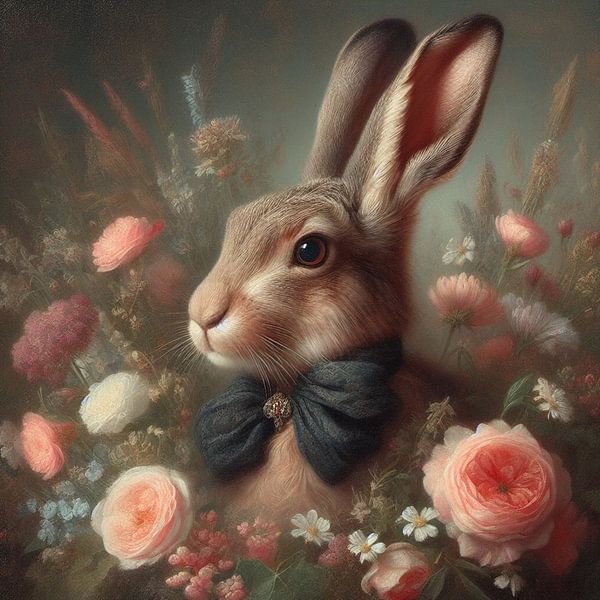 Fairytale rabbit by Nicolette Vermeulen
