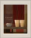 Caffe Latte - Art Deco von Joost Hogervorst Miniaturansicht