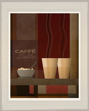 Caffe Latte - Art Déco sur Joost Hogervorst