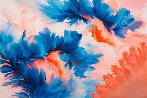 Abstracte vormen en kleuren