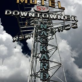 Downtowner Motel by Angelique Faber
