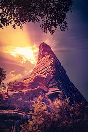 Surreale Felsen Landschaft in Bad Schandau von Jakob Baranowski - Photography - Video - Photoshop