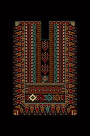 Tatreez ornament template 80 by Richard Laschon