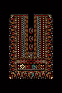 Tatreez ornament template 80 by Richard Laschon