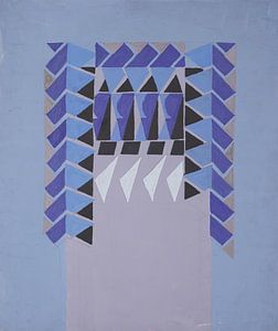 Frances Hodgkins  - Untitled (Textile design no I) (circa 1925)
