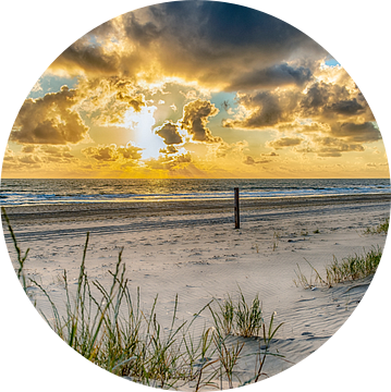 Prachtige zomerse zonsondergang van 2019 - 1