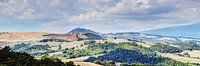 Toscane Panorama Landschap Panorama van Hendrik-Jan Kornelis thumbnail