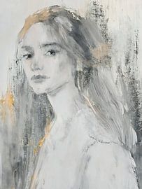 Modernes und heiteres Frauenporträt (3)