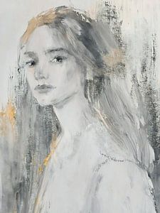 Modernes und heiteres Frauenporträt (3)