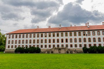 Paysage de parc à couper le souffle au château d'Elisabethenburg sur Oliver Hlavaty