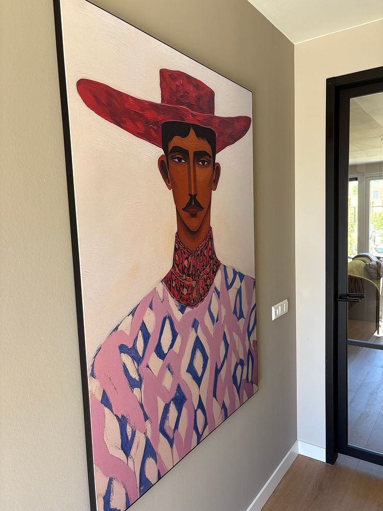 Charro, Mexicaanse ruiter  van Carla Van Iersel 