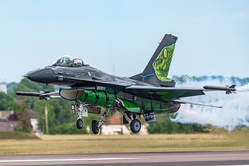 F-16 Demo Team Belgische Luchtmacht: de Dream Viper.