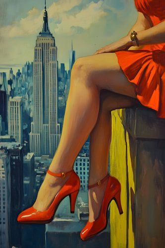 Rode hoge hakken en de droom van New York