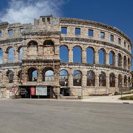 Römische Arena im Zentrum von Pula, Kroatien von Joost Adriaanse