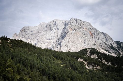 Ronde berg in Nationaal Park Triglav