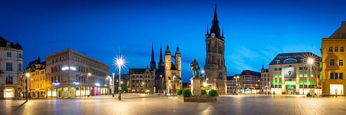 Halle-Saale Panorama von Martin Wasilewski