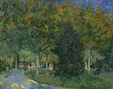 Weg im Park, Vincent van Gogh von Meisterhafte Meister Miniaturansicht