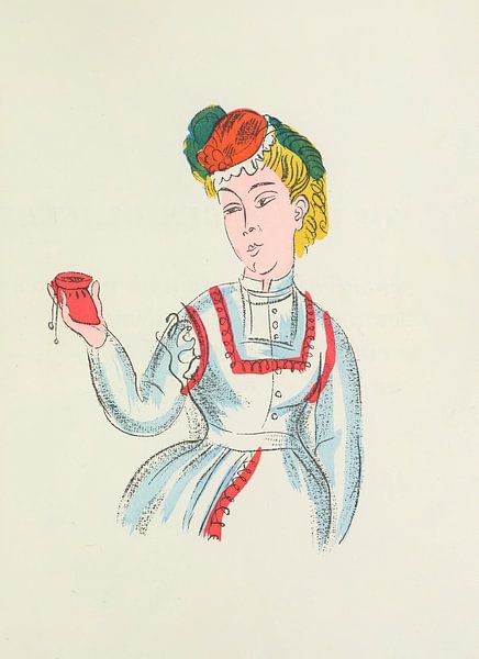 Raoul Dufy - Livre Madrigaux, dessin par Peter Balan