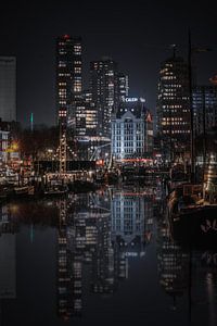 Weißes Haus Rotterdam von Dennis Donders