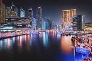 Jachthaven van Dubai van Stefan Schäfer