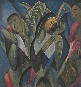 Josef Eberz - Erblühen (1918) von Peter Balan