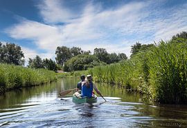 Kajakfahren im Naturpark De Weerribben von Albert Brunsting