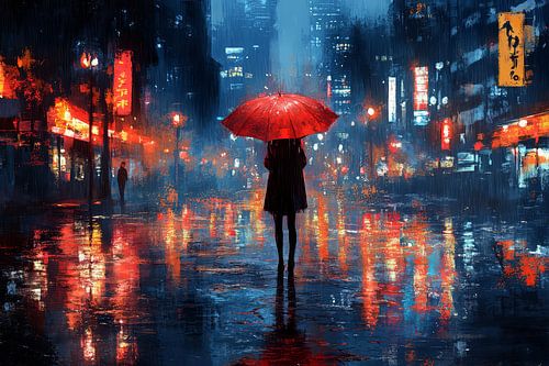 kleurrijk fictief traditioneel Japan