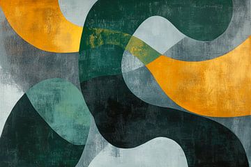 Colourful, sinuous dreams Harmonies in soft tones Sh by Poster Art Shop