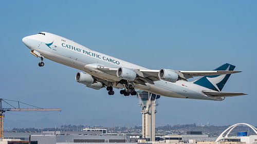 Cathay Pacific Cargo Boeing 747-8 vrachtvliegtuig.