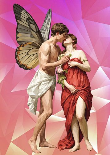 "Flora and Zephyr" (Faible nombre de polygones)