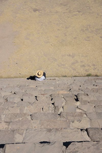 Mexico Maya tempel van Daisy Gubbels