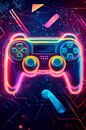 Leuchtende Gaming-Welt von Poster Art Shop Miniaturansicht