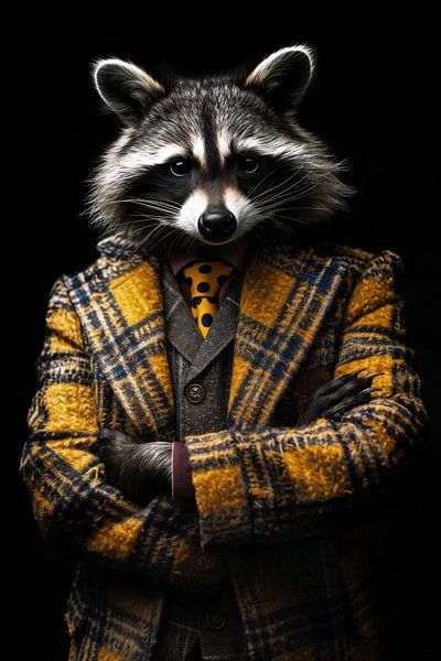Wild Suits - Raton Laveur par Philippe HUGONNARD
