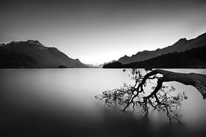 Pure Silence Black & White. von Manfred Voss, Schwarz-weiss Fotografie