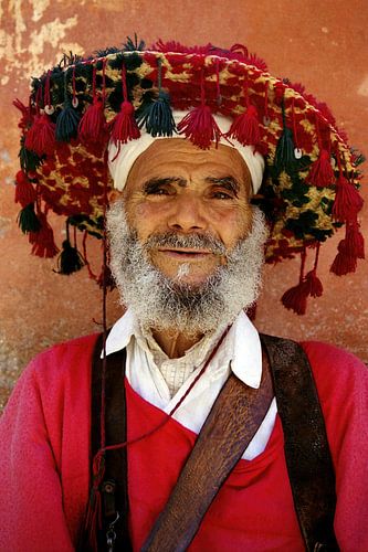 Wasser-Verkäufer in Marrakesch