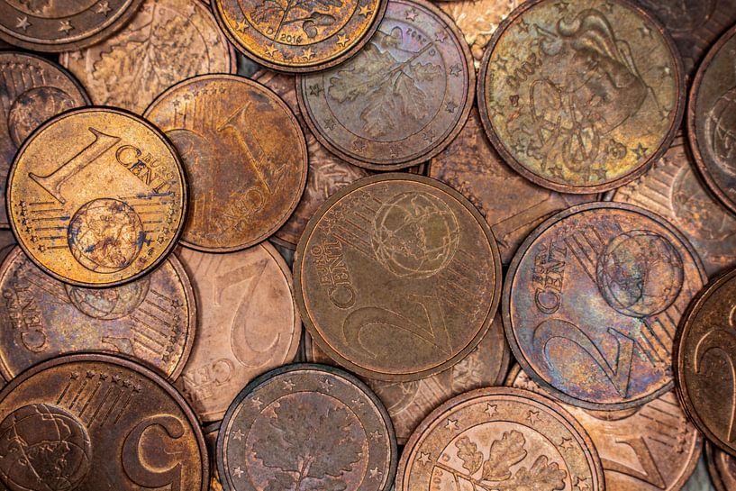 Finanziell :Europäische cent von Photoart-Naegele