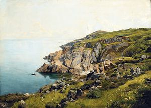 Georg Achen, Küstenteil der schwedischen Schären, 1884