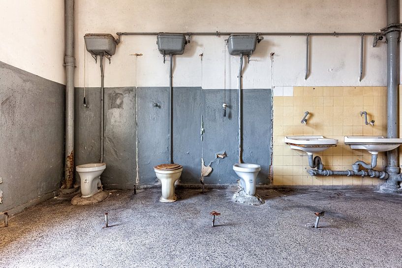 Old toilets by Tilo Grellmann