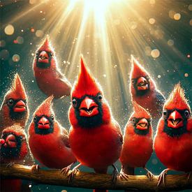 The red guardians of light by Eric Nagel