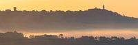 Panorama of Pienza at sunrise by Henk Meijer Photography thumbnail