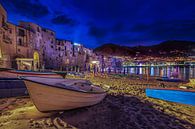 Cefalu, Sicilie Blauwe uur van Mario Calma thumbnail