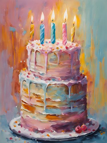 Geburtstagstorte