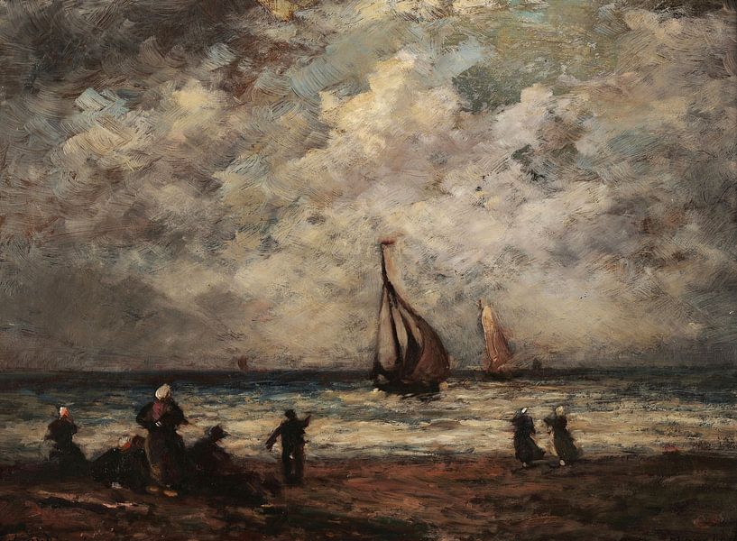 Honfleur, Eugène Boudin van Meesterlijcke Meesters