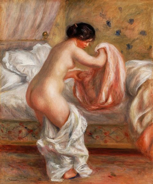 Renoir, opstaan (1909) van Atelier Liesjes