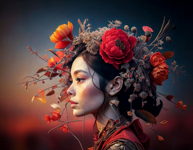 When blooms blossom by Inge Wiedijk