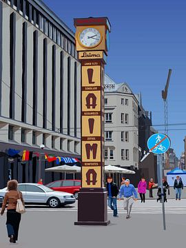 183. Laima reclamezuil in Riga