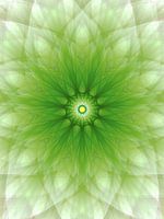 Mandala digitale Kunst 'Innere Sonne