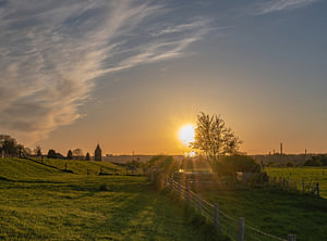 Sonnenuntergang über Heteren